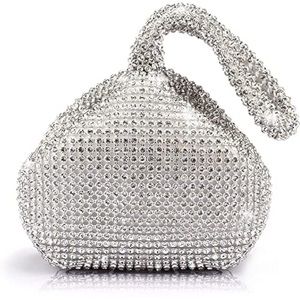 Beautiful rhinestone statement mini bag